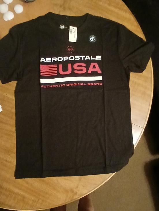 Aeropostale Other - NWT>Mens Black Aero Tshirt- S
